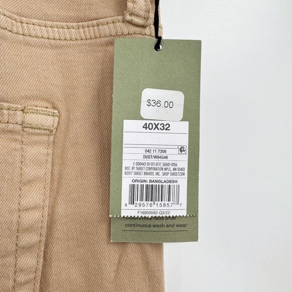 NEW Goodfellow & Co Men's Mid Rise Slim Fit Leg Total Flex Jeans - Dust - 40x32 - Picture 5 of 11